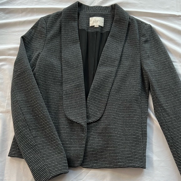 LOFT NWOT Striped Blazer - Picture 2 of 5